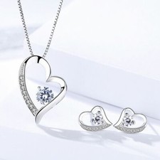 925 Sterling Silver Crystal