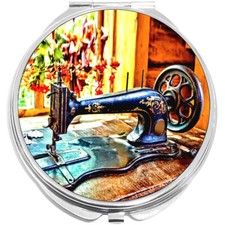Vintage Sewing Machine Birds