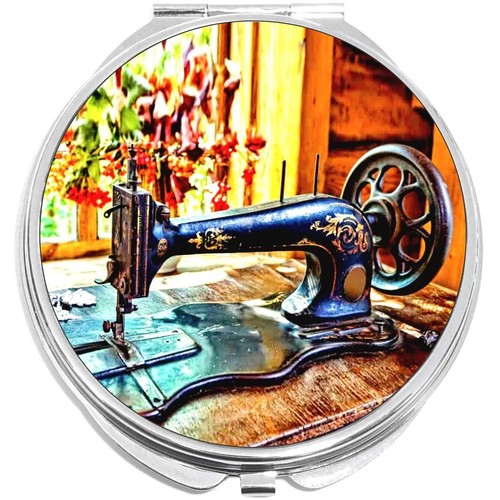 Vintage sewing machine birds - vintage,