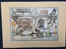 Toy Shop Decoupage Print By Anton Pieck (12 x 9 inches)