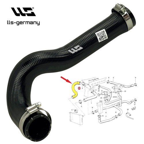 Coolant hose for bmw series - coolant,