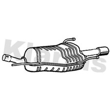 Exhaust Rear Back Box For