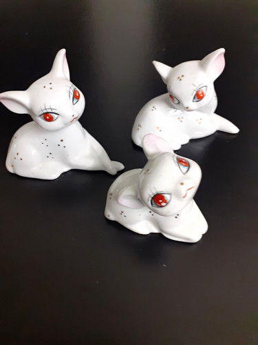 Set white ceramic - 3, cat
