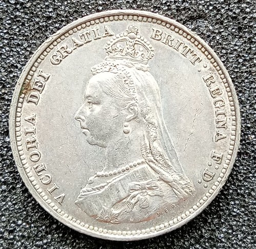 1887 victoria shilling jubilee - 1887,