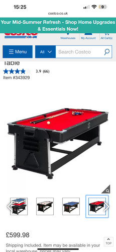 One games table snooker - 4, in