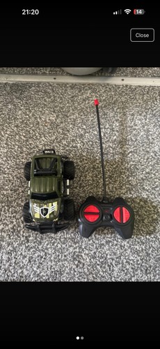 Remote control truck - control,