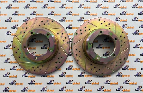 Front cdg brake discs - pair, for