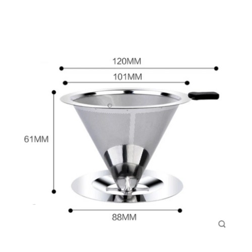 Pour over coffee - pour, filter