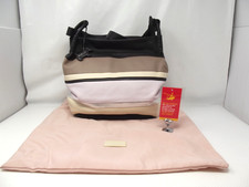 Radley Beige Pink Striped Handbag                                  JL15