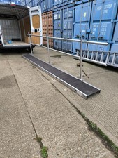 Staging Board With Hand Rail