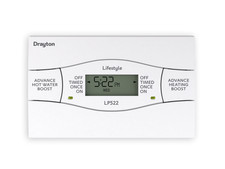 Drayton 123070 LP522 2 Channel Programmer - White
