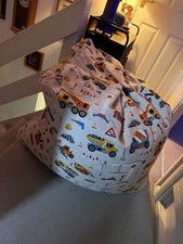 Rucomfy XL jumbo Construction Bean Bag Kids Chair 4” By 3” Approx