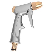 High Pressure Water Spray Metal Gun Brass Nozzle Garden Hose Pipe Lawn Car Wash