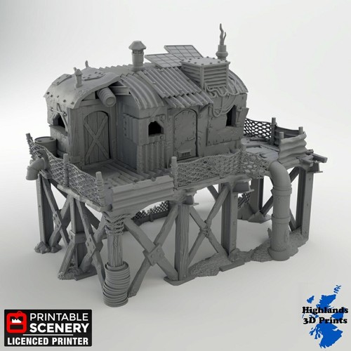 Survivalist shack scatter - survivalist,