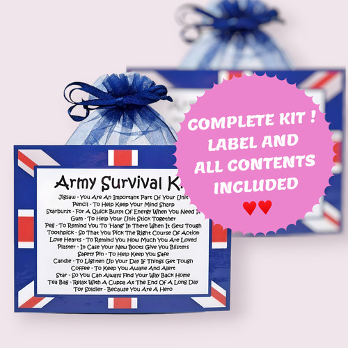 Army survival kit - blue, ~