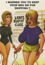 Bamforth Saucy Postcard Keep
