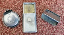 Antique Vesta Cases X 3