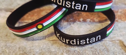 Kurdistan silicone bracelet
