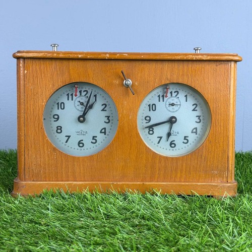 Soviet mechanical chess clock - mechanical,