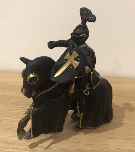 Vintage schleich black knight - vintage,