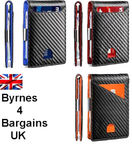 Mens wallet rfid safe - mens, carbon