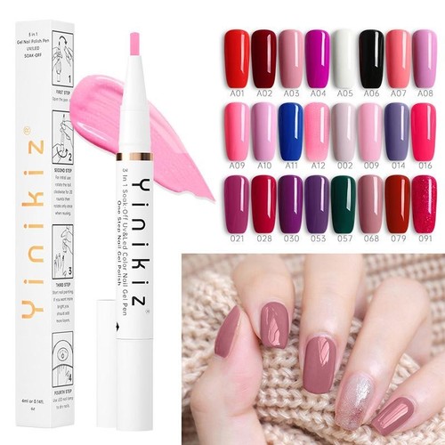 Gel polish nail pen - polish, 1