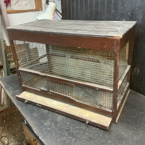 Antique primitive wood wire - primitive,