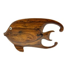 Vintage hand carved solid - carved,