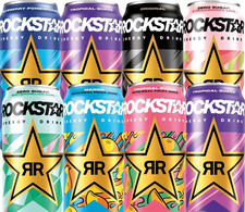 Rockstar Energy Drink Mixed 12 , Random Flavour  Refresh Reakl Fruit Drink
