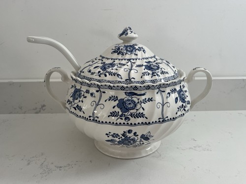 Vintage johnson bros blue - vintage,
