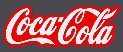 Coca cola logo sign - coca-cola,
