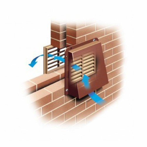 Hooded cowl vent - hooded,
