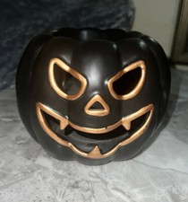 Yankee Candle Pumpkin Halloween Wax Melt Warmer Tart Burner Very Rare Retired