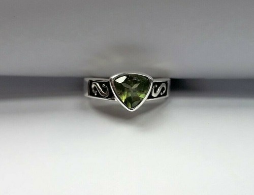 Sterling silver peridot - peridot, aaa