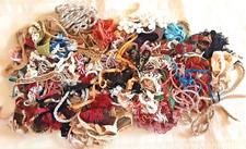 Job Lot Workroom Clearance Large Bag of Furnishing Remnants Fringe Cord Gimp etc
