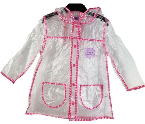 Girls clear raincoat - f&f,