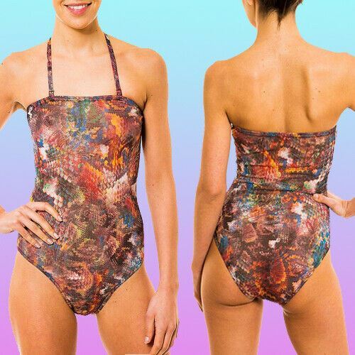Kiniki tan through swimsuit - through,
