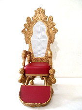 Bratz Princess Throne Reclining Chair with Foot Rest Rare HTF Doll Furniture