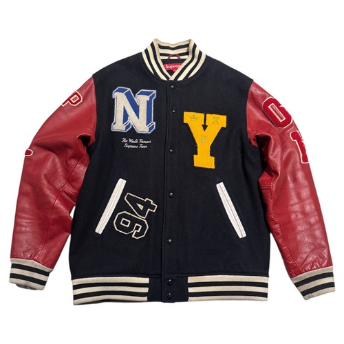 Supreme varsity jacket - supreme,