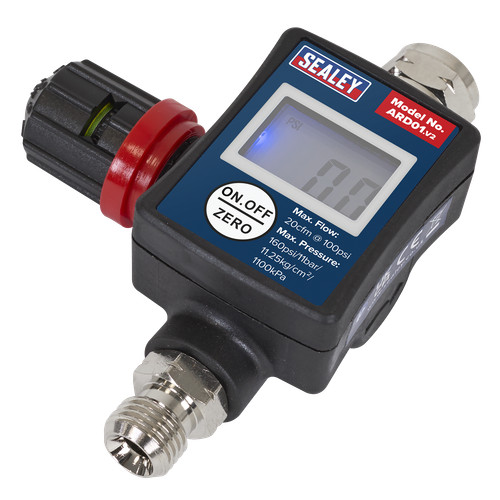 Sealey gun air pressure - on-gun,