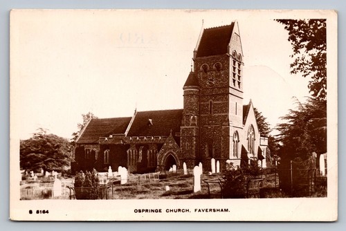 Postcard kent faversham - faversham,