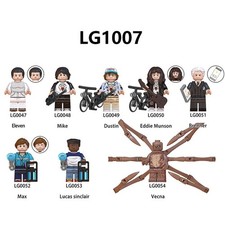 Stranger Things  Halloween Custom Lego Minifigure Horror toy mini figure x 8
