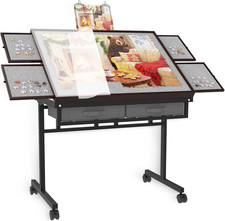 Adjustable Wooden Puzzle Table