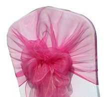 Bright Pink Chair Hoods 100