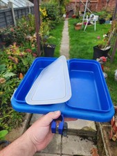 preston double bowl side tray - max fitment 30mm dia coarse match fishing