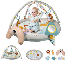 Baby Play Mat, Activity Gym Play Mat for Newborn with Hanging Toys USED