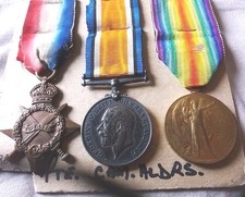 1914-15 WW1 Medal Trio PTE