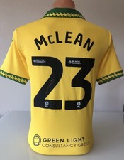 Signed Kenny McLean Norwich City 2025/26 Shirt COA