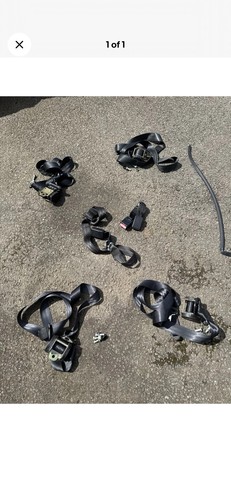Saxo seats belts complete set - saxo,