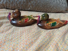 Korean Wedding Ducks Wooden